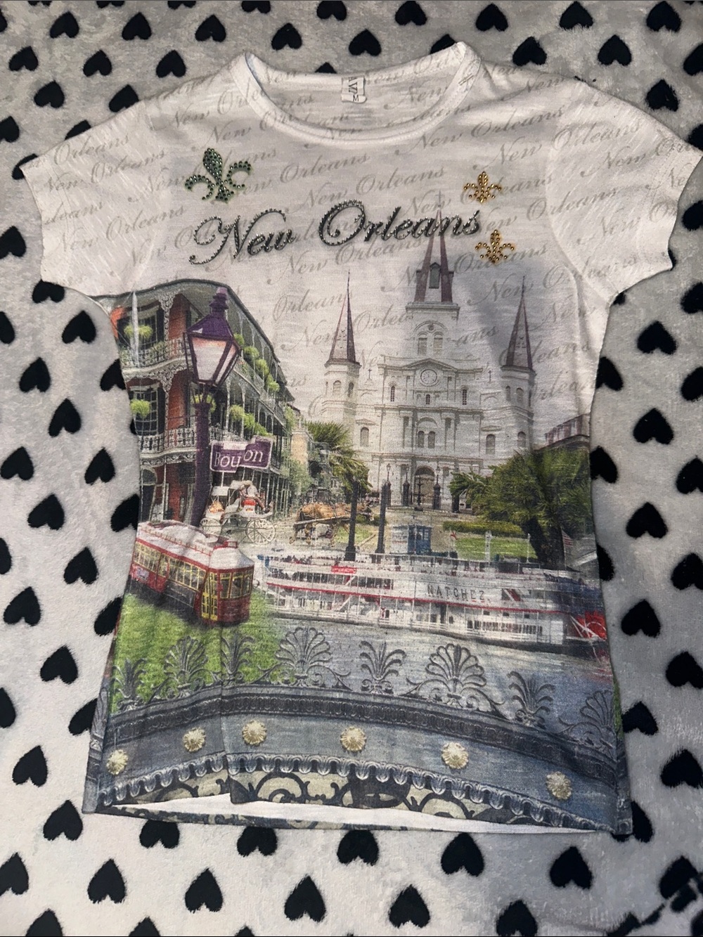 New Orleans Graphic Short Sleeve Tee for Kids